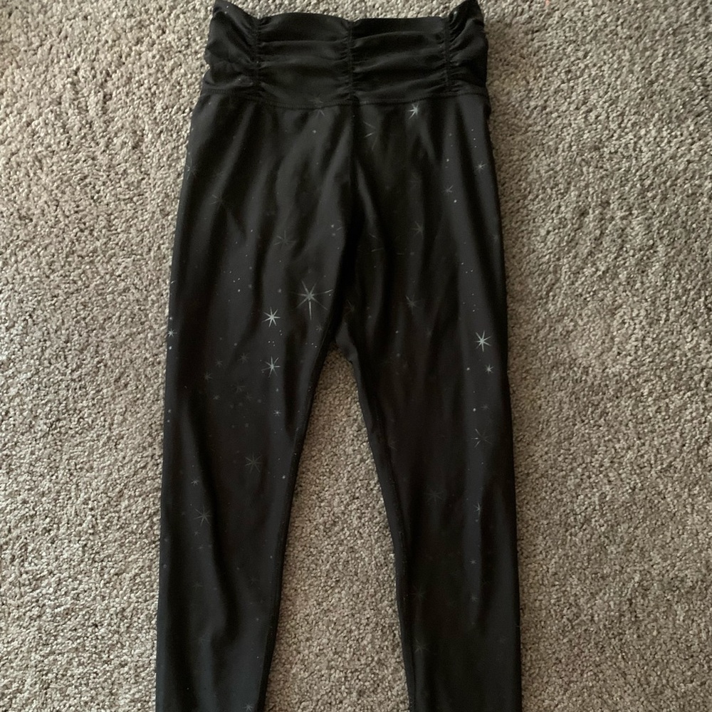 Carbon 38 Star Leggings, EUC